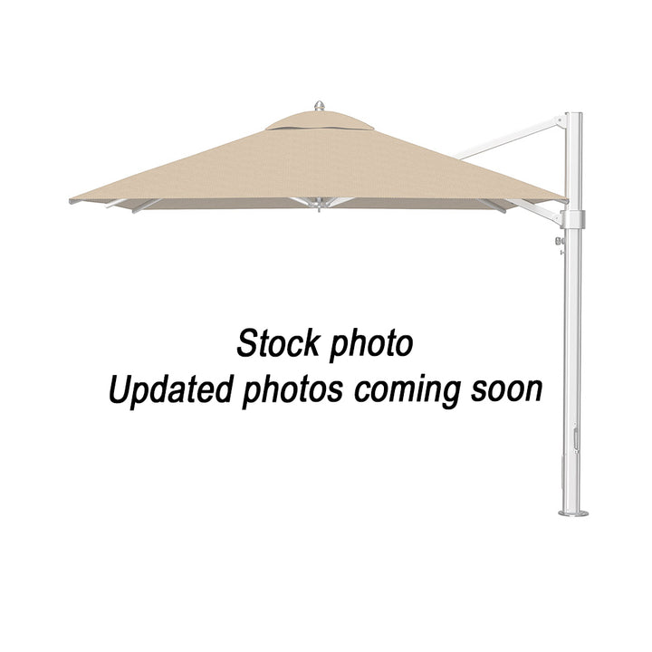 10' Square Aluminum Cantilever Umbrella