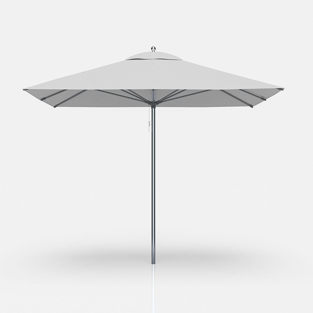 10' Square Fiberglass Market Umbrella