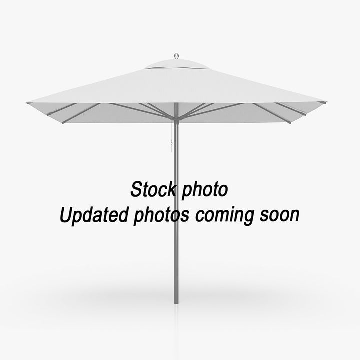 10' Square Fiberglass Market Umbrella