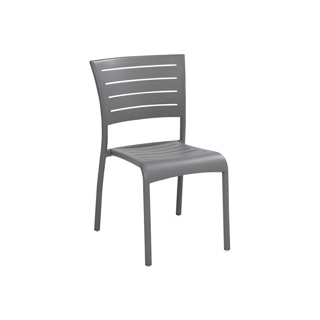Tuscany Armless Dining Chair || Aluminum