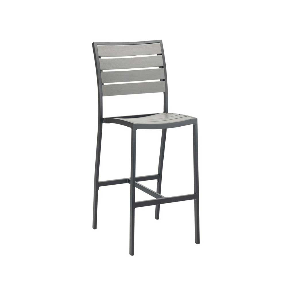 Tuscany Armless Bar Stool || Teak