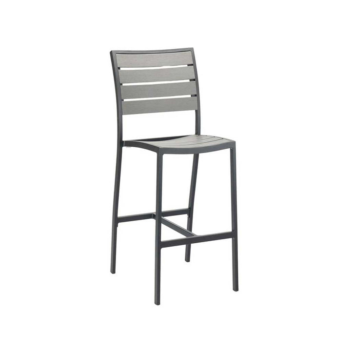 Tuscany Armless Bar Stool || Teak