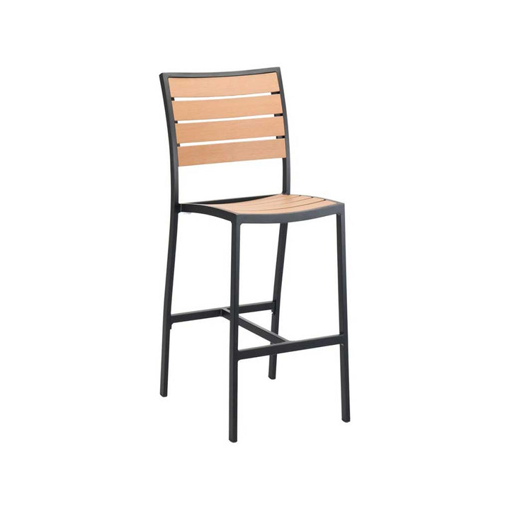 Tuscany Armless Bar Stool || Teak