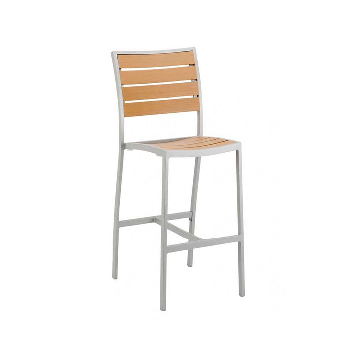 Tuscany Armless Bar Stool || Teak