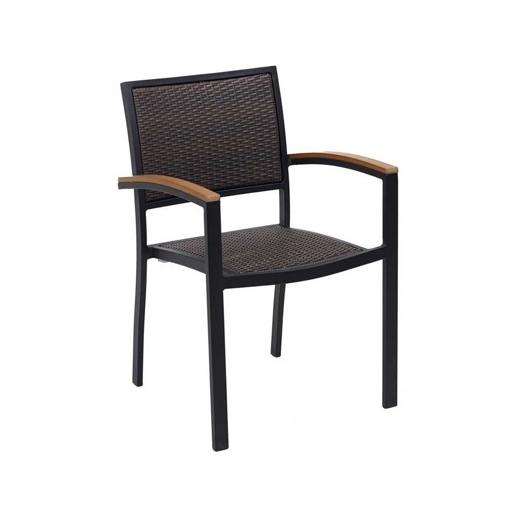 Tuscany Dining Chair, Tall || Wicker Weave