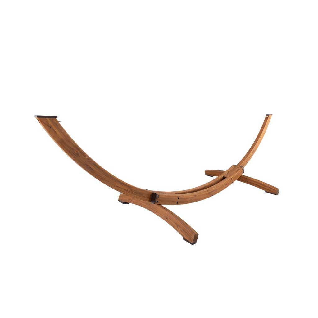 Deluxe Roman Arc Cypress Hammock Stand