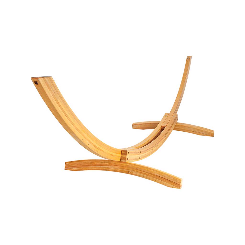 Deluxe Roman Arc Cypress Hammock Stand