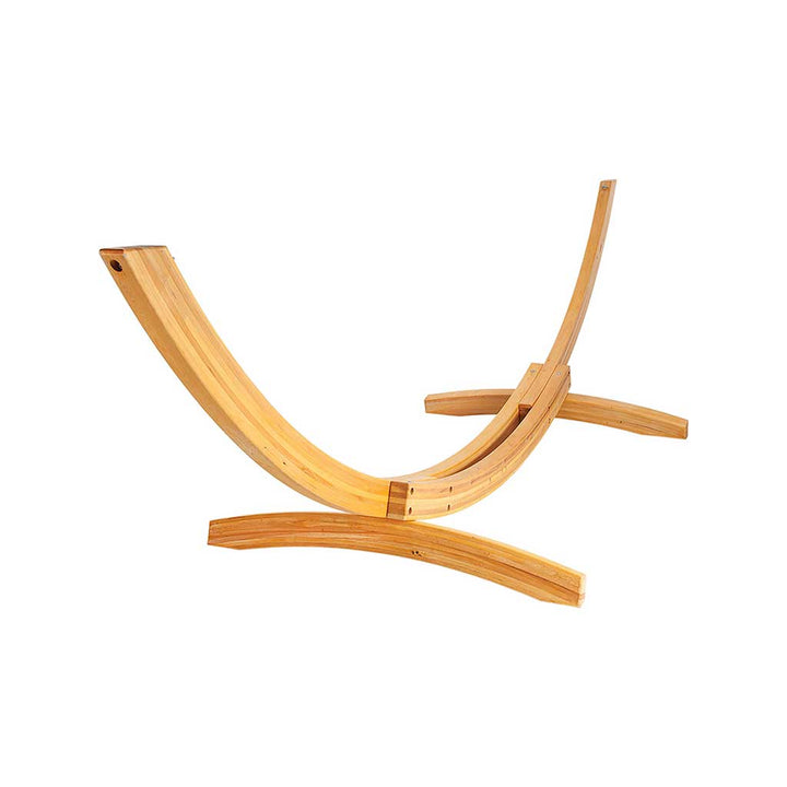 Deluxe Roman Arc Cypress Hammock Stand
