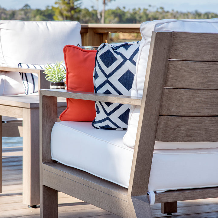 Kiawah Loveseat || Driftwood