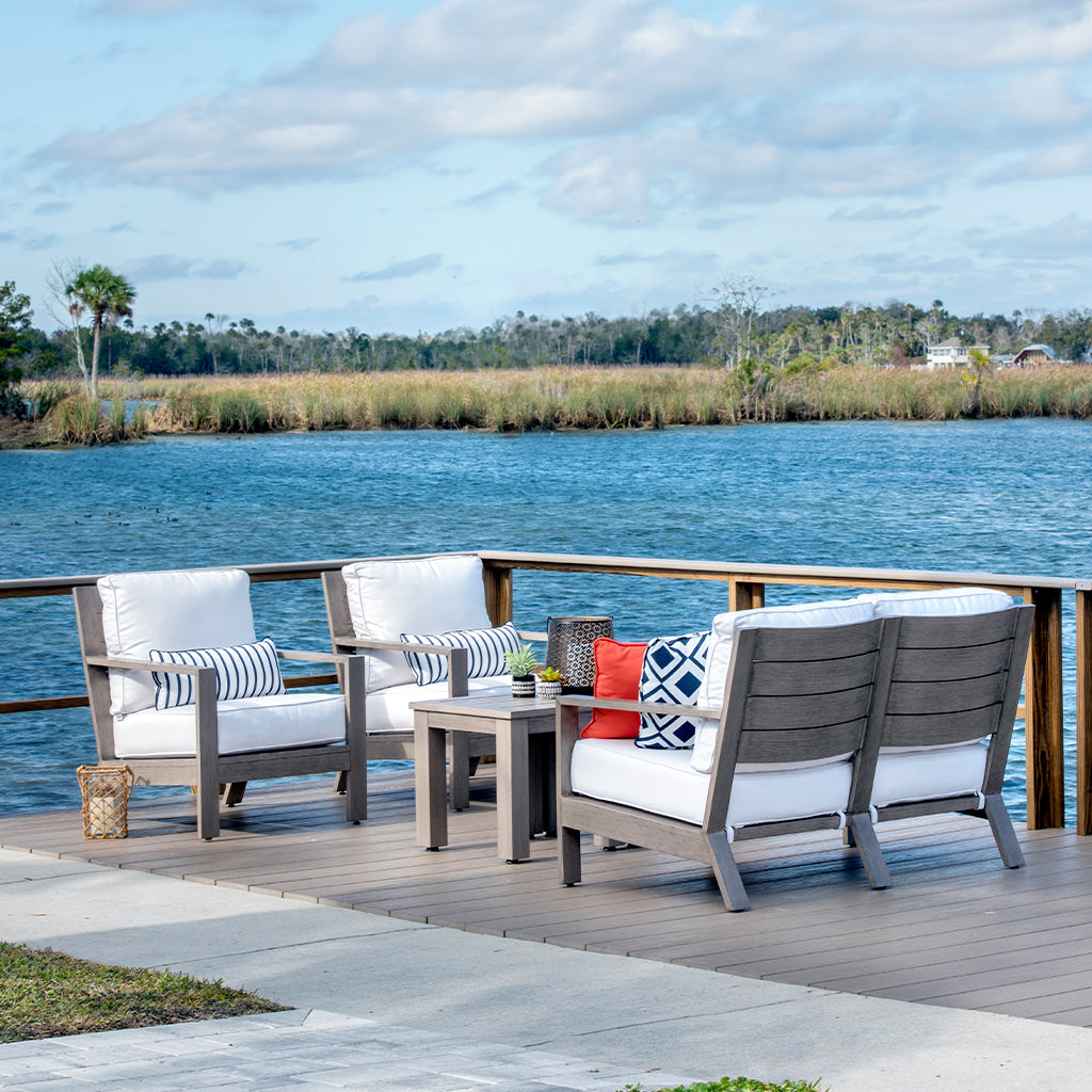 Kiawah Arm Chair || Driftwood