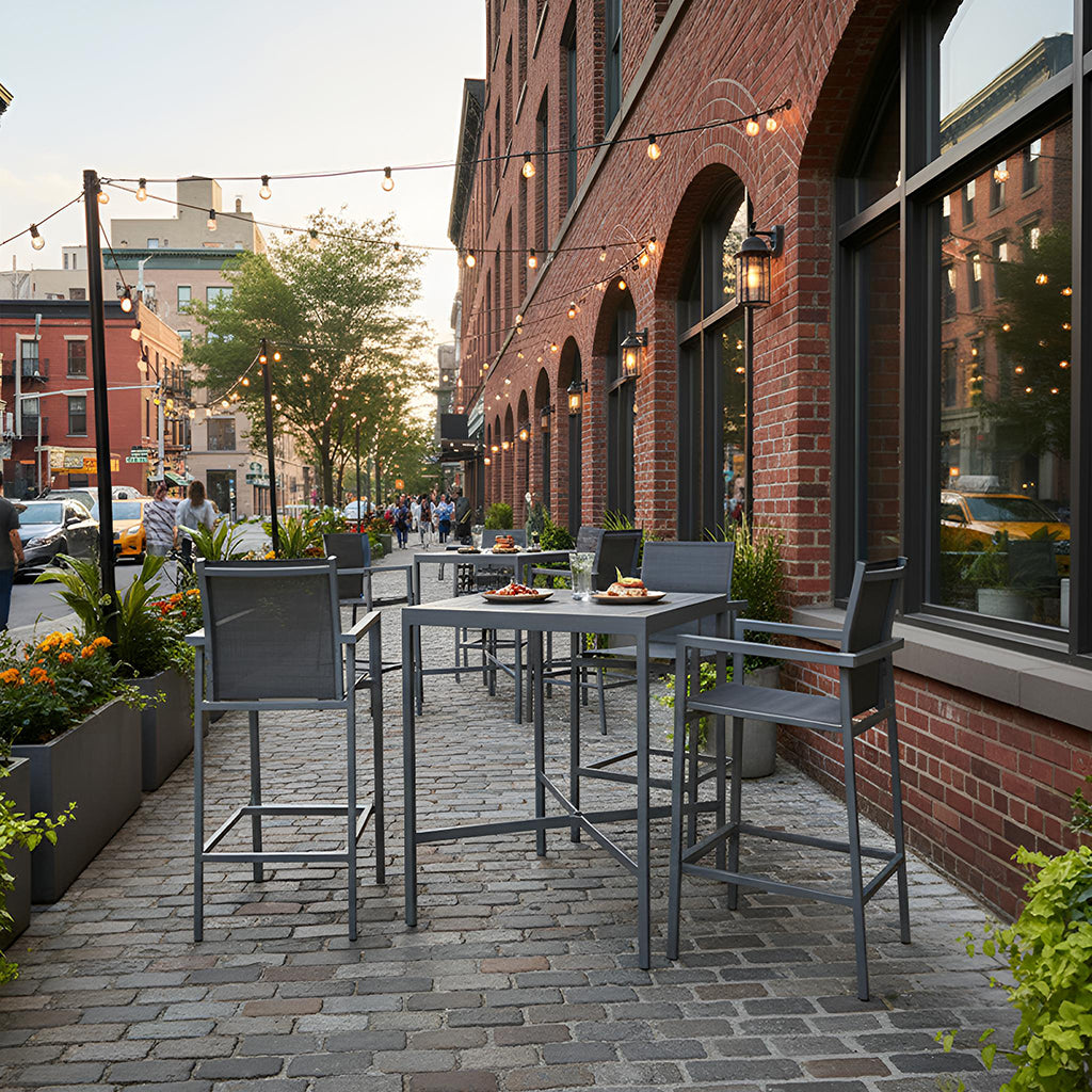 Luxe Sling Barstool