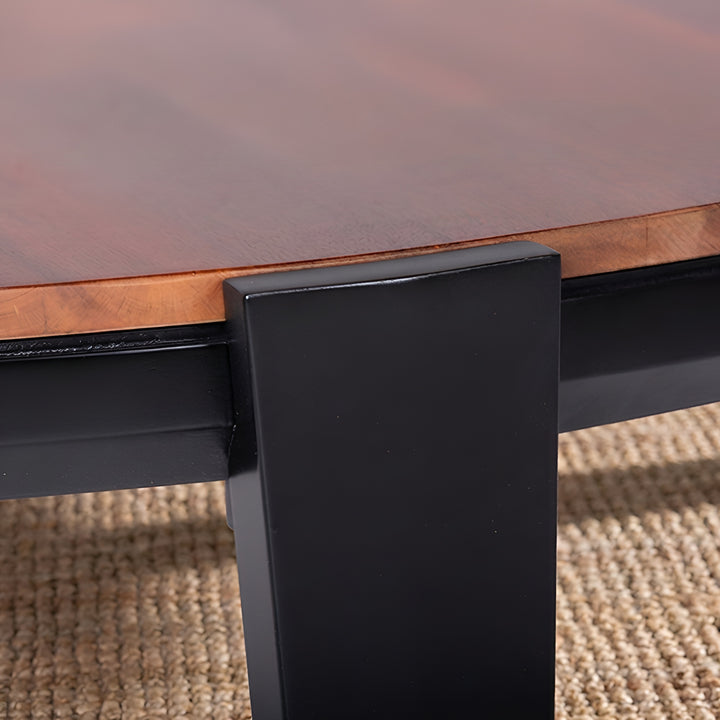 MCM 40" Round Coffee Table || Black