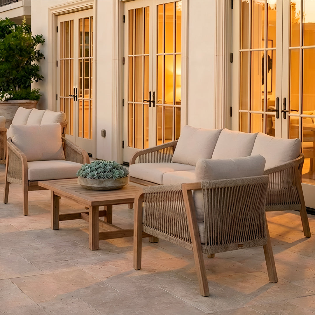 Montego 3-Seater chair || Acacia/Play Snow