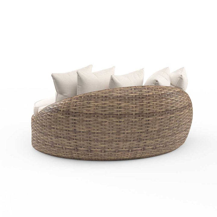 Amelia Round Daybed || Aged Tobacco