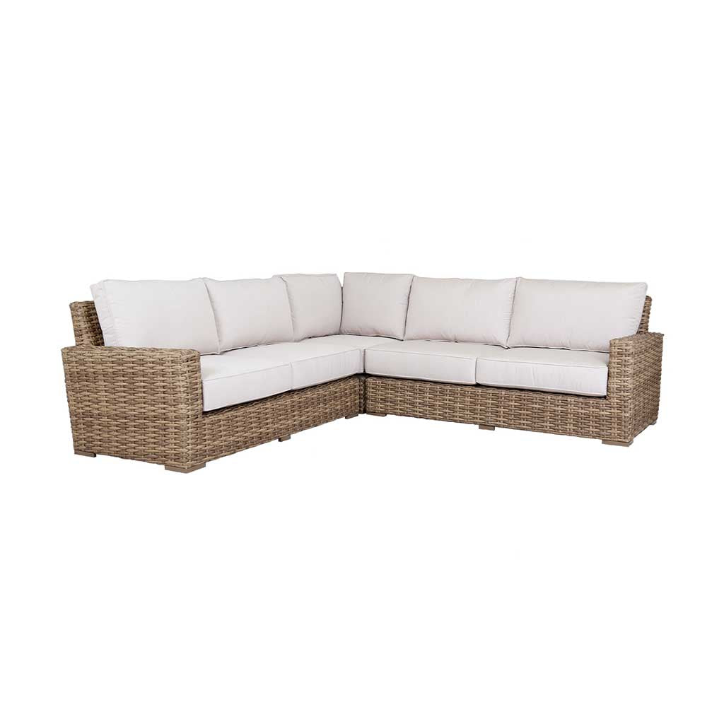 Amelia Sectional Sofa || Aged Tobacco