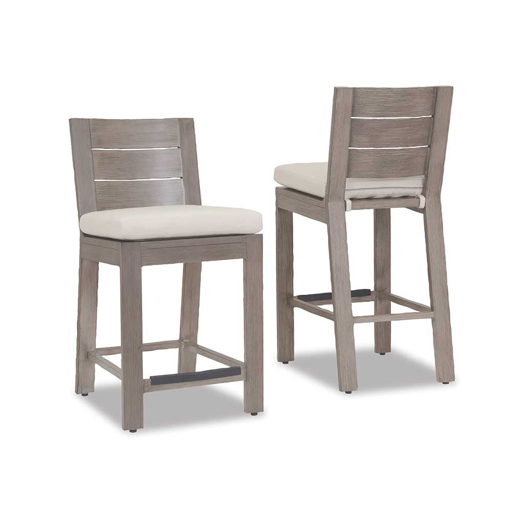 Kiawah Counter Chair || Driftwood