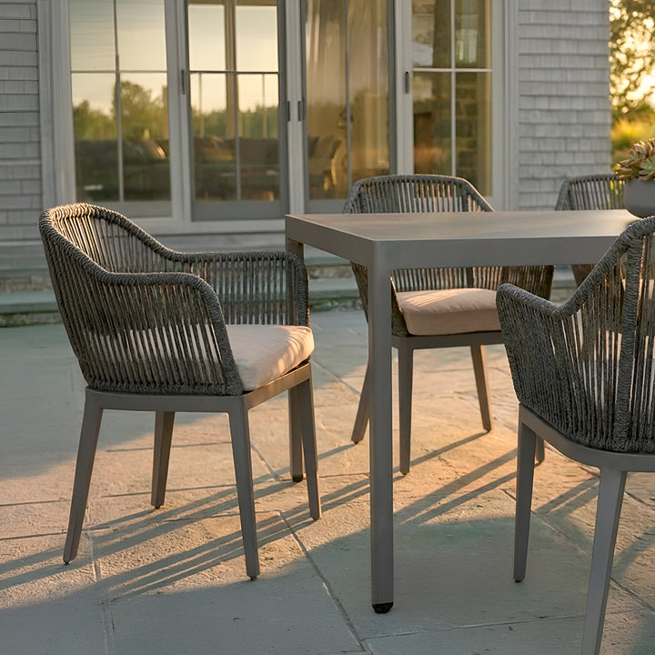 Saranac Dining Chair || Black/White
