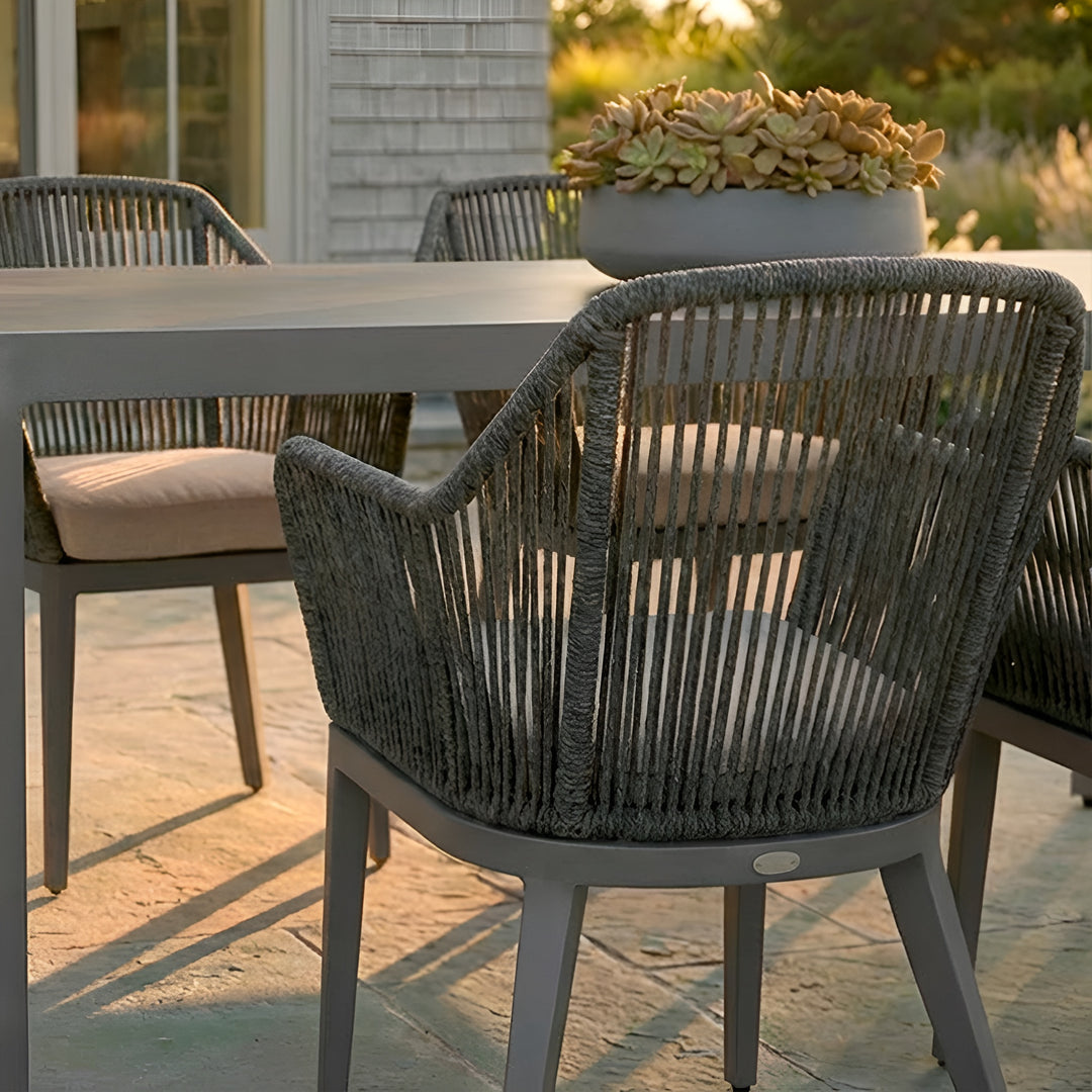 Saranac Dining Chair || Black/White
