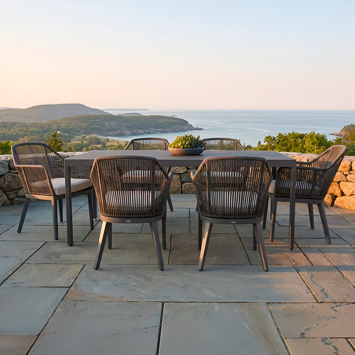 Saranac Dining Chair || Black/White