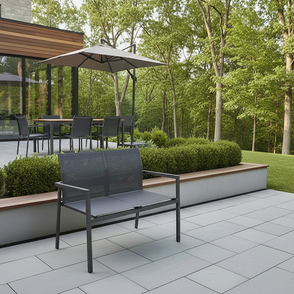 Luxe Sling Two Seat Bench