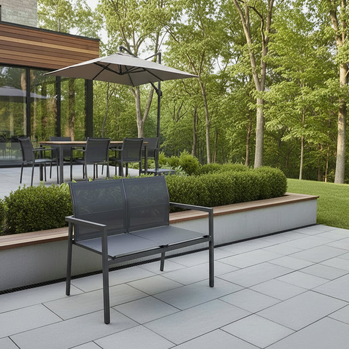 Luxe Sling Two Seat Bench