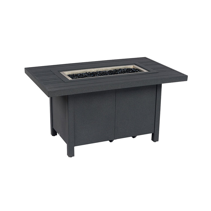 Rectangular Fire Table || Black
