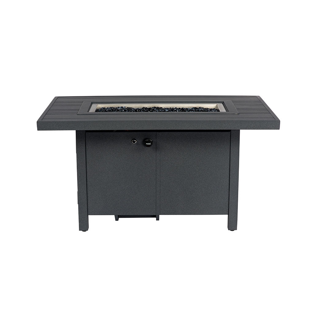 Rectangular Fire Table || Black