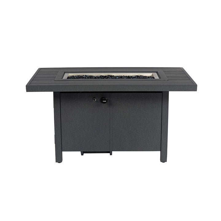 Rectangular Fire Table || Black