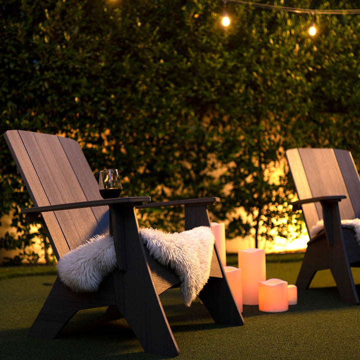 Aqua Adirondack Chair