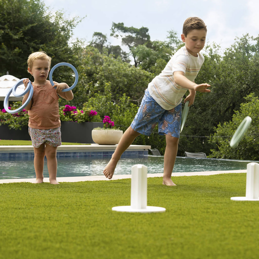 Aqua Ring Toss || White