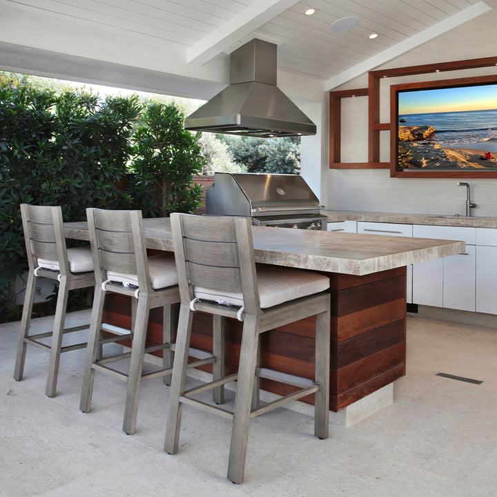 Kiawah Barstool || Driftwood