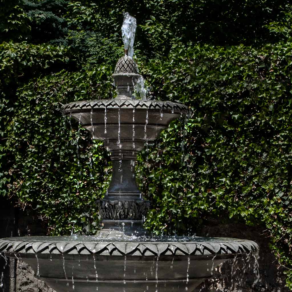 Charleston Fountain in Basin