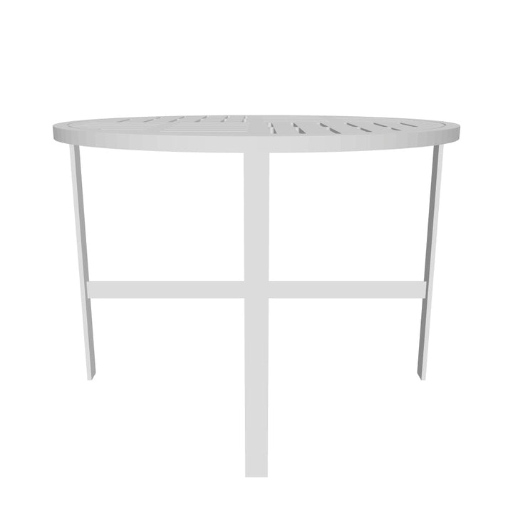 Bel Air 42" Round Aluminum Table