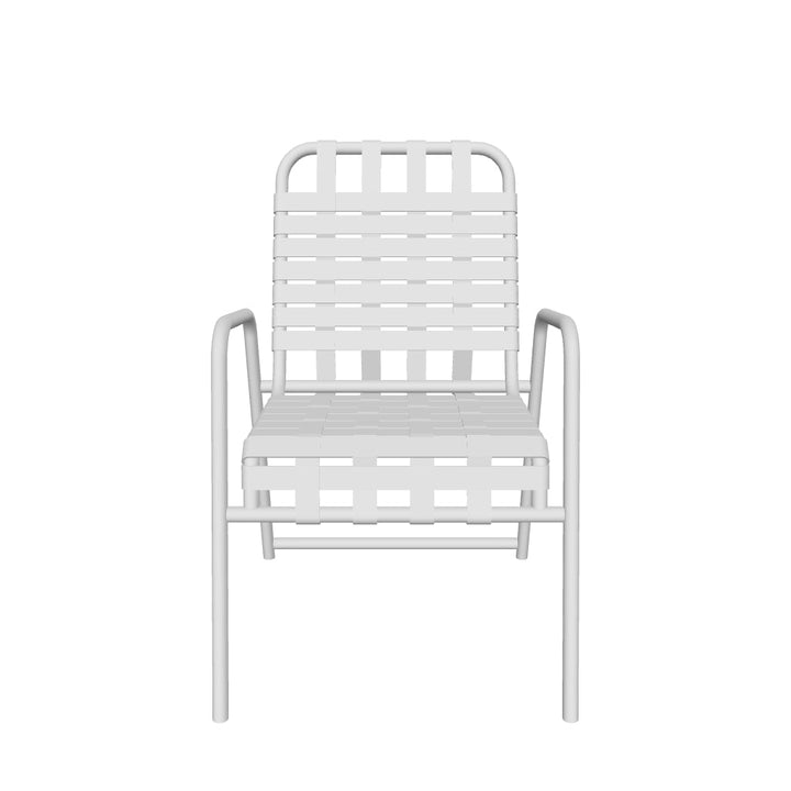 Classic Cross Weave Arm Chair