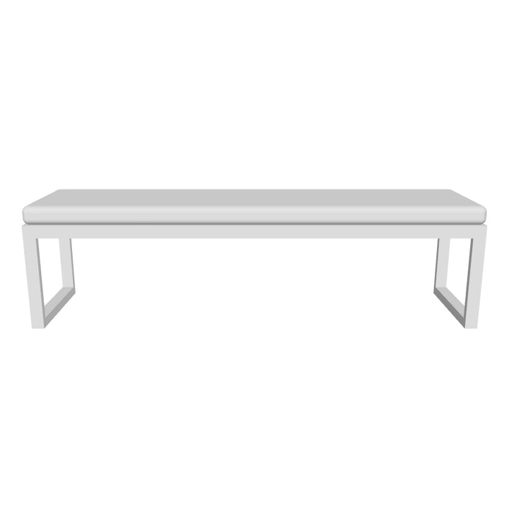 Curv Farm Bench With Cushion