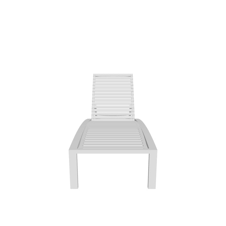 Curv Vinyl Chaise Lounge