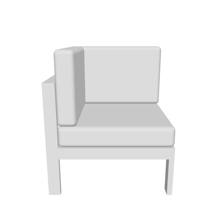 Curv Loveseat Corner Unit