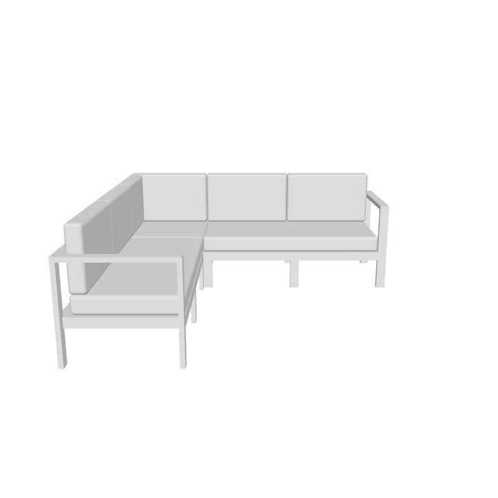 Curv Loveseat Sectional Sofa