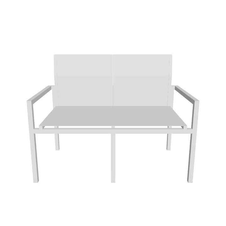 Luxe Sling Two Seat Bench