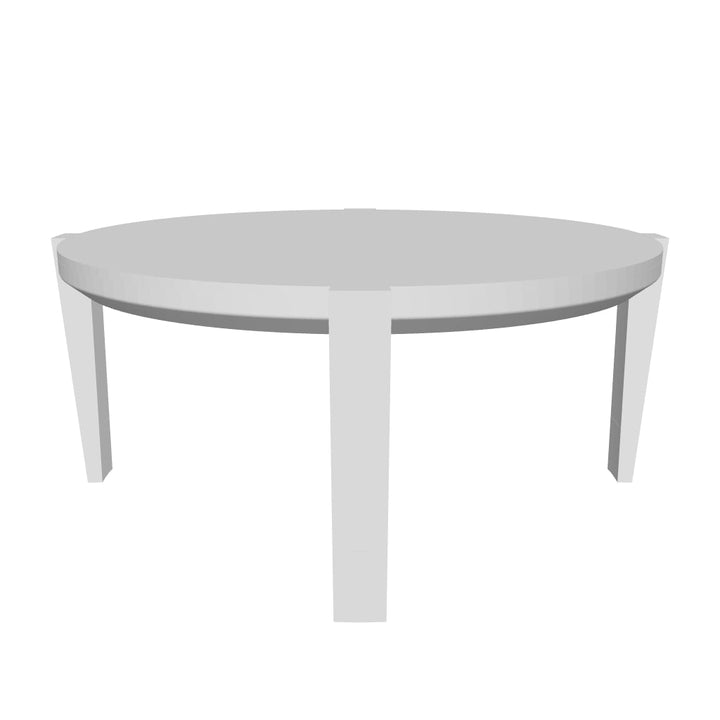 MCM 40" Round Coffee Table || Black