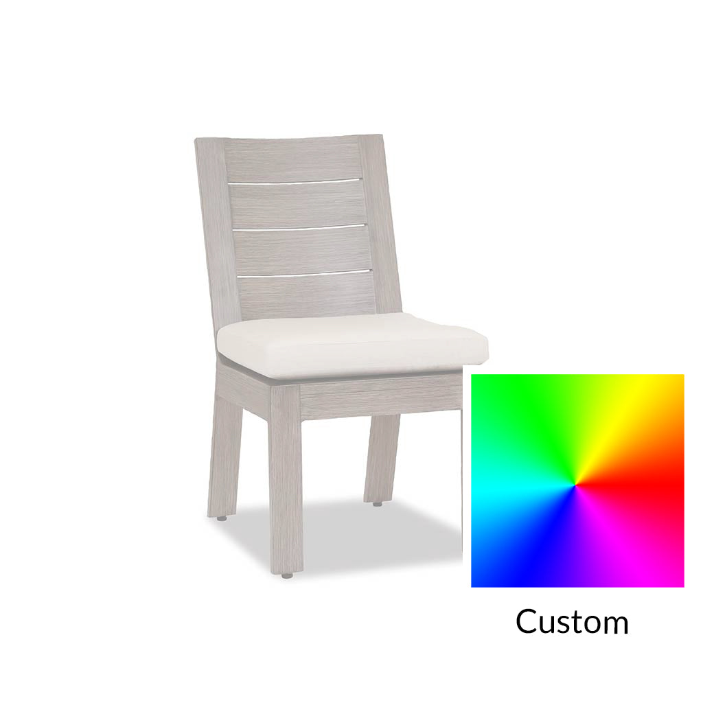 Kiawah Armless Dining Chair || Driftwood