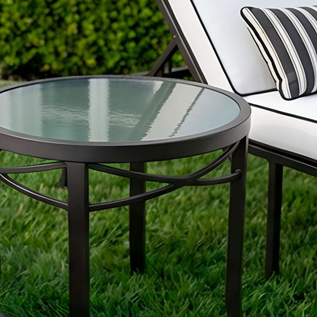 Bel Air 18" Acrylic Side Table